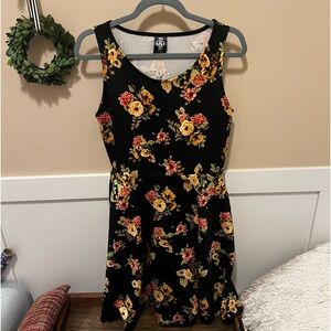Agnes and Dora Fisher Fit and Flare Tank Dress w/Pockets